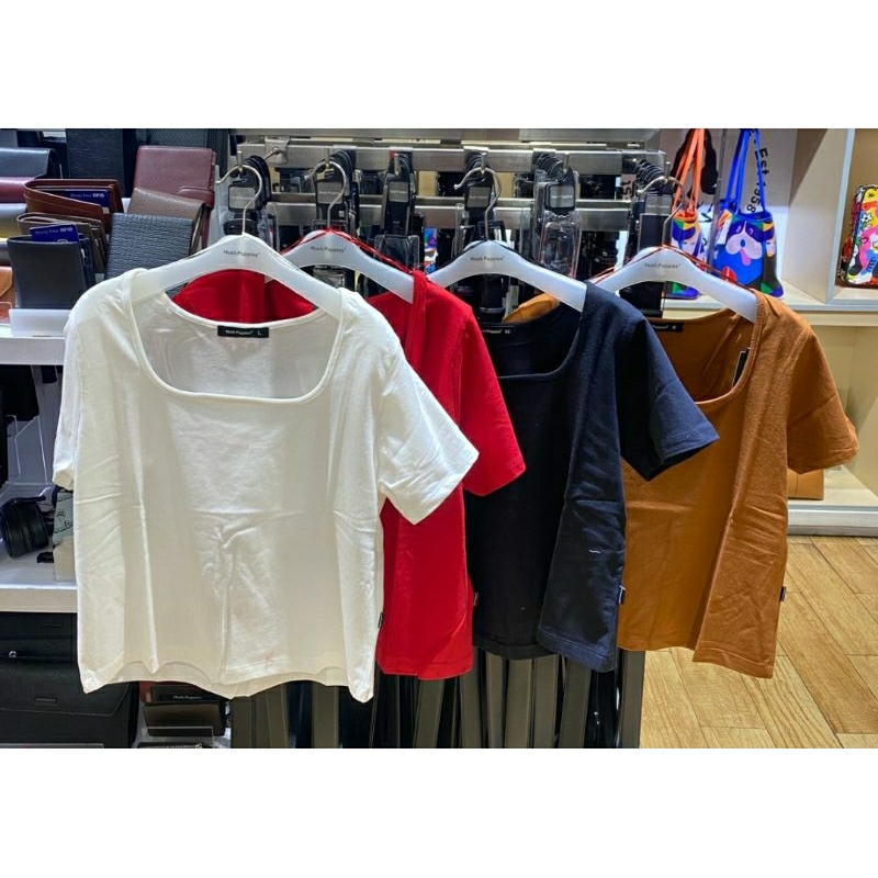 KAOS WANITA HUSH PUPPIES  SEMI CROP SALE