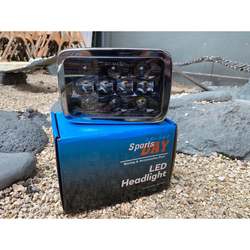 DAYMAKER KOTAK SET BATOK MERK DAY/DUS HITAM PNP GL100 RXKING DLL