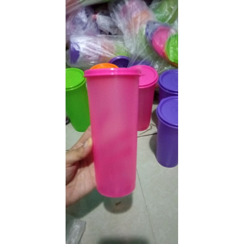 Tupperware Giant tumbler UK 470ml pink original