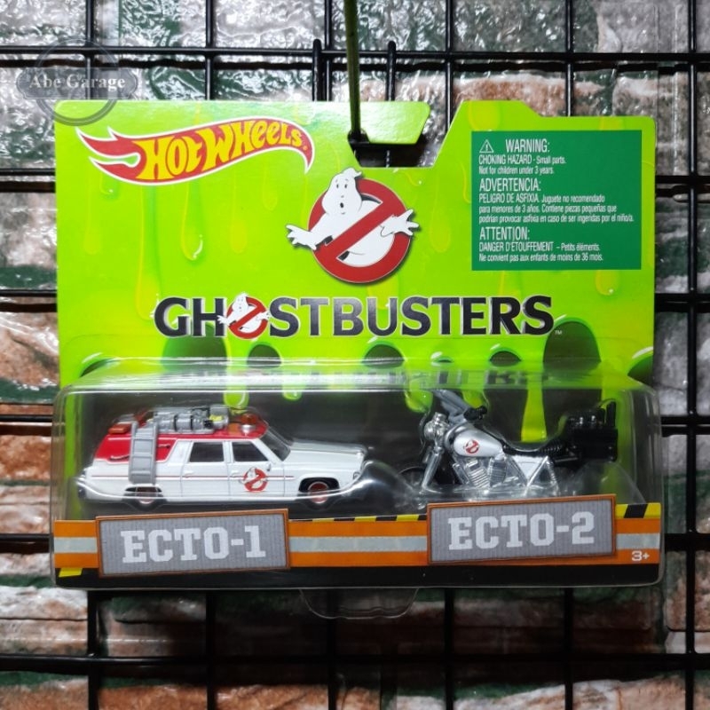hot wheels ghostbusters ecto1-ecto2 ghostbusters