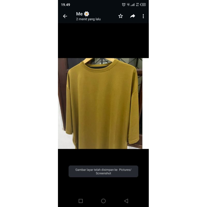 Kaos Wanita Oversize Premium