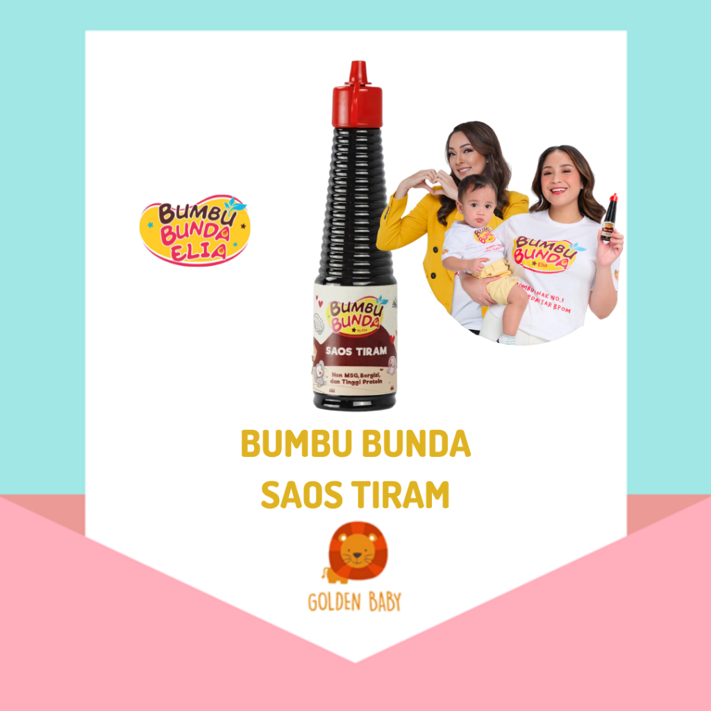 

Bumbu Bunda Elia SAUS TIRAM Non MSG MPASI Anak Halal