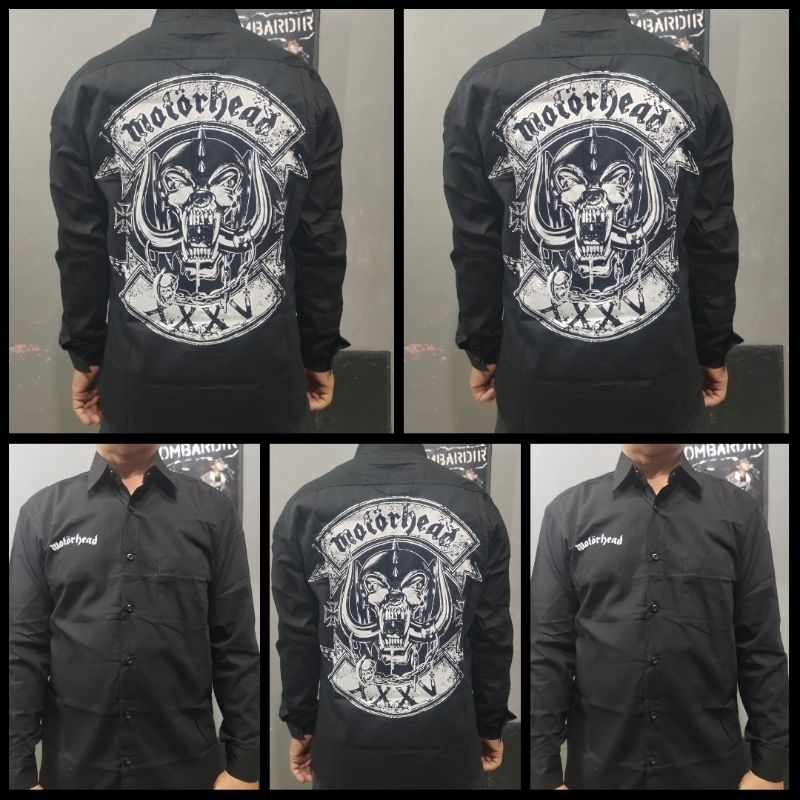 KEMEJA TANGAN PANJANG MOTORHEAD