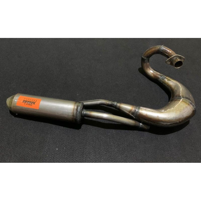 knalpot udang satria 2 tak fizr force1 rangka trail klx ktm gtx