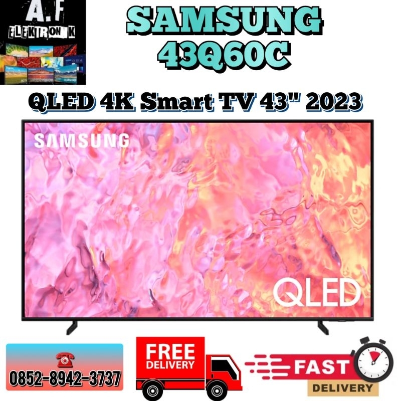 SAMSUNG 43Q60C QLED 4K SMART TV 43 INCH | 43Q60B