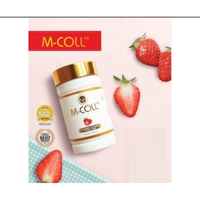 Collagen M-coll original 1000% distributor Resmi Indonesia