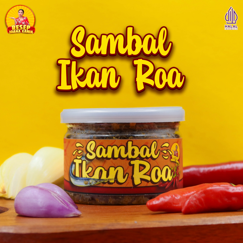 

Sambal Ikan Roa 100g ResepJoanaKania/ Sambel Roah Halal