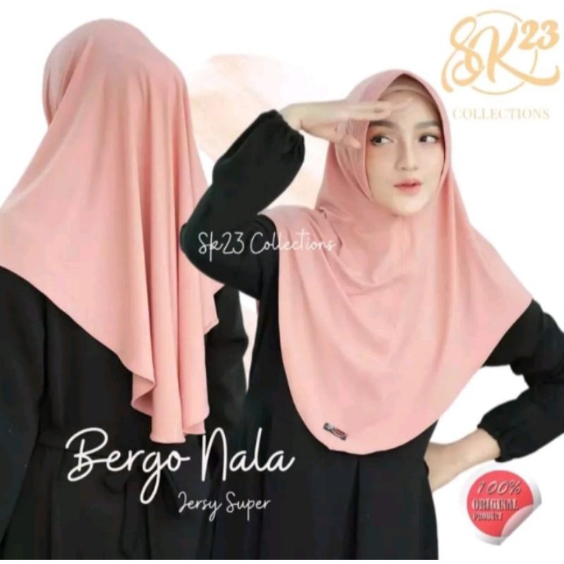 Bergo Nala SK23 Daily Hijab