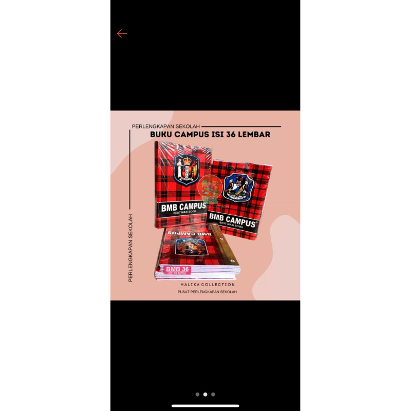 

buku campus big boss isi 36 lembar