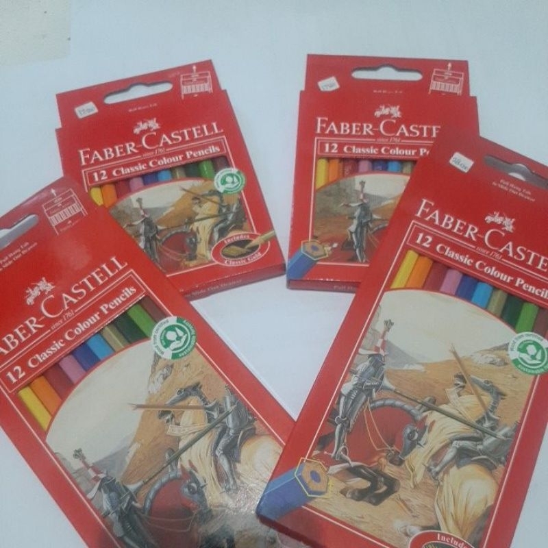 

Pensil warna Faber Castell 12 Clasic Colour Pencils