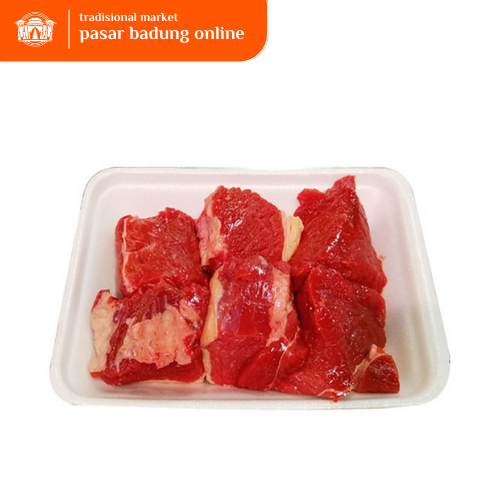 

Daging sapi lokal rendang super cutting fresh/frozen 250gram