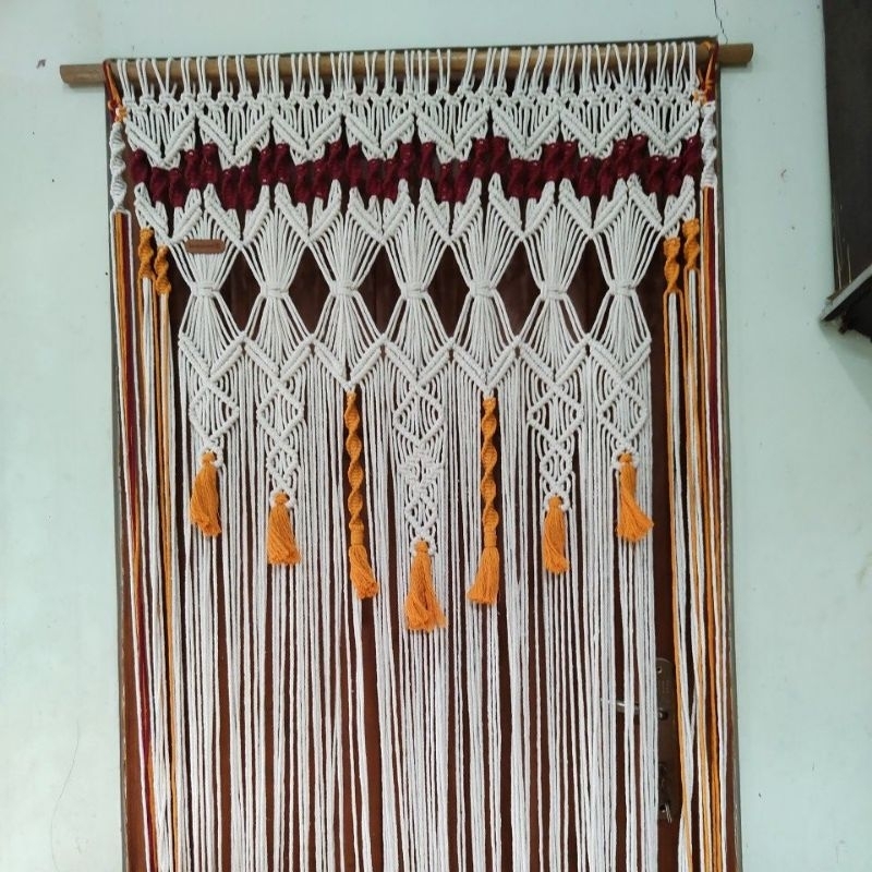 macrame curtain tirai makrame estetik tirai gorden murah