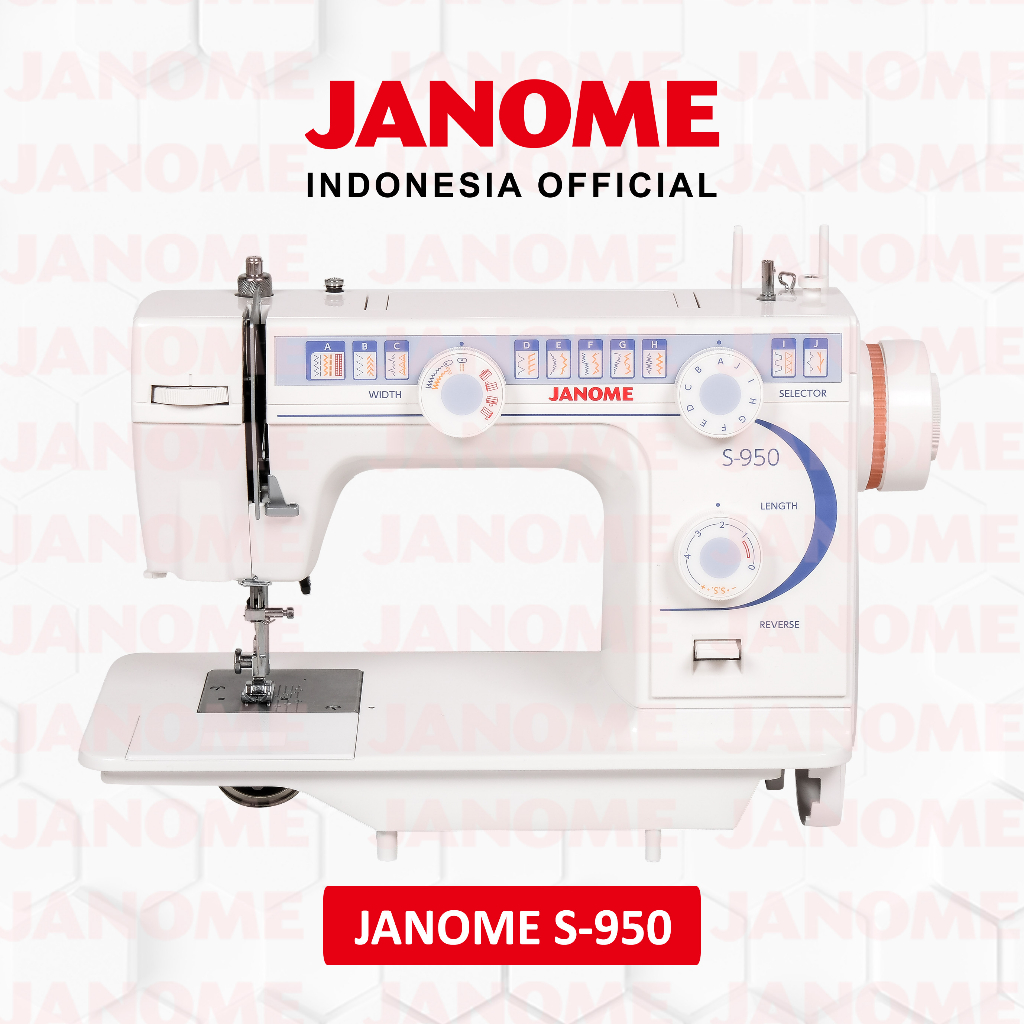 Mesin Jahit Flatbed JANOME S-950 Japan Quality