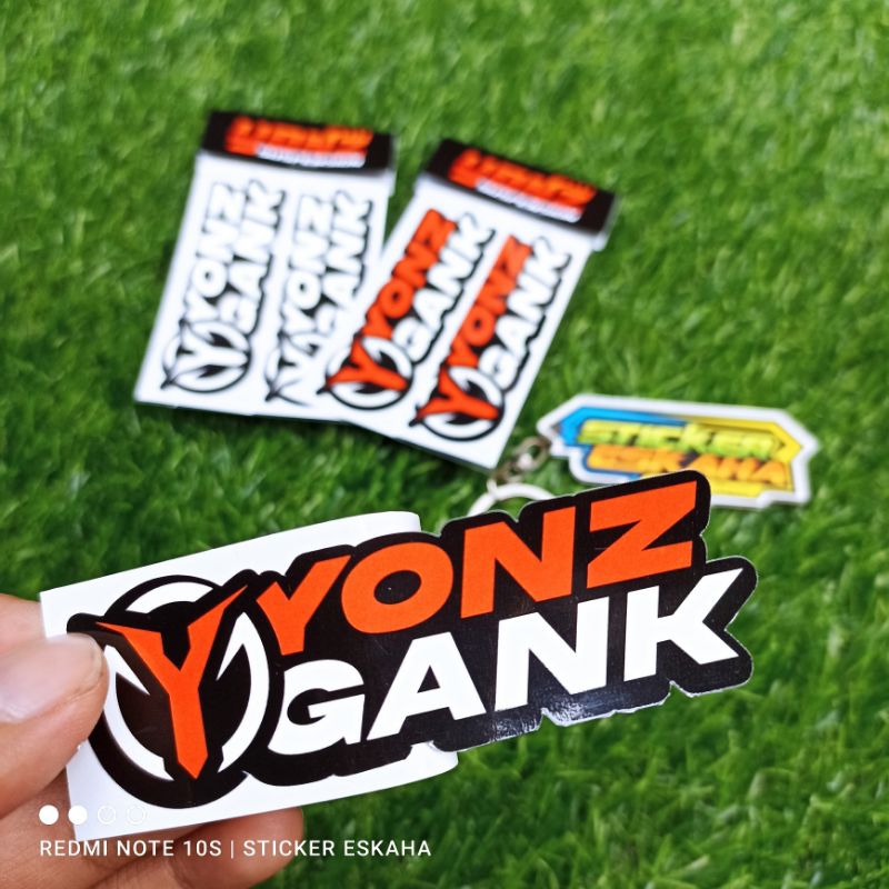 Sticker Skok Yonz Gank Shock Pak Yono Hologram