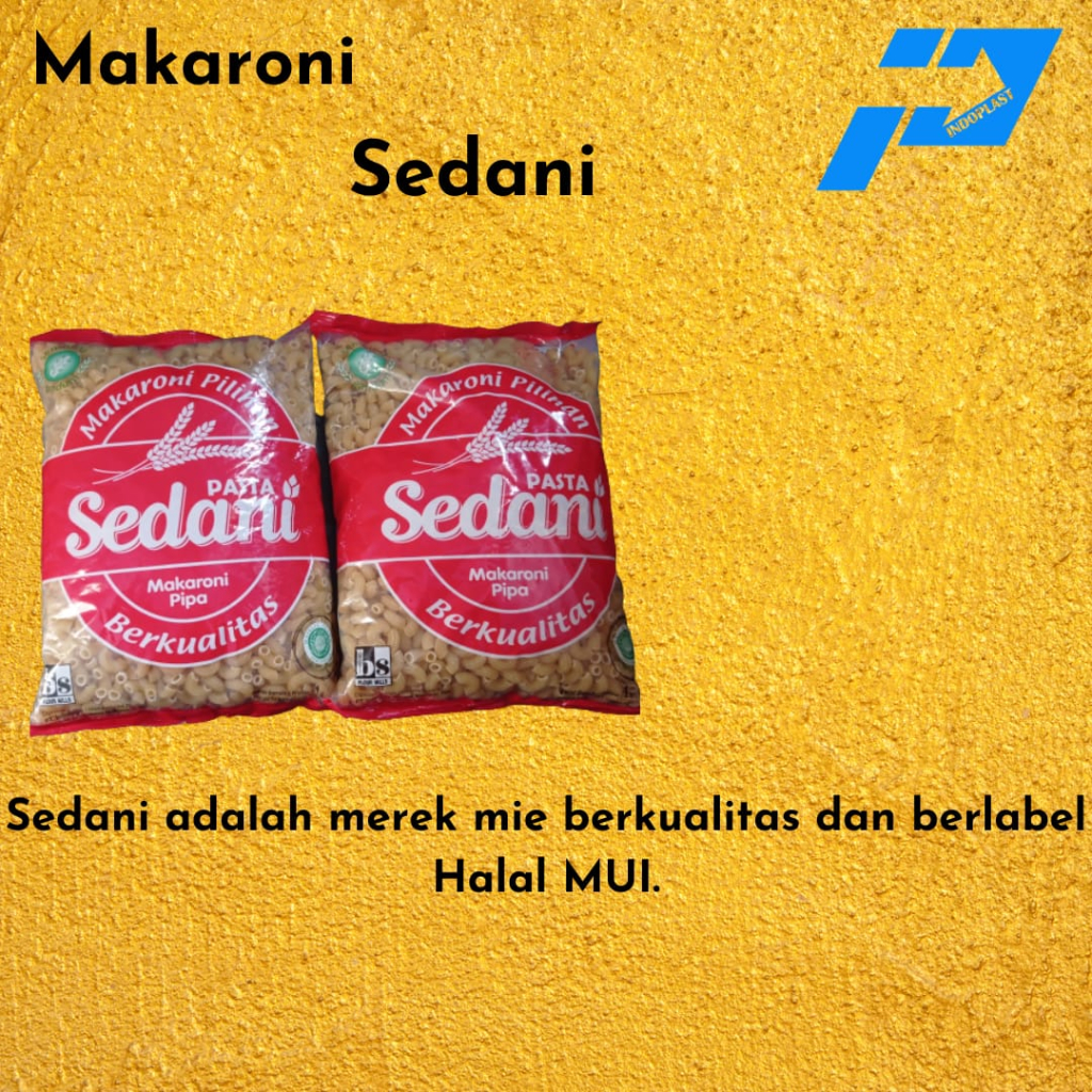 

Makaroni Pipa/Makaroni Mentah/Makaroni Rebus/Makaroni Sedani 1kg