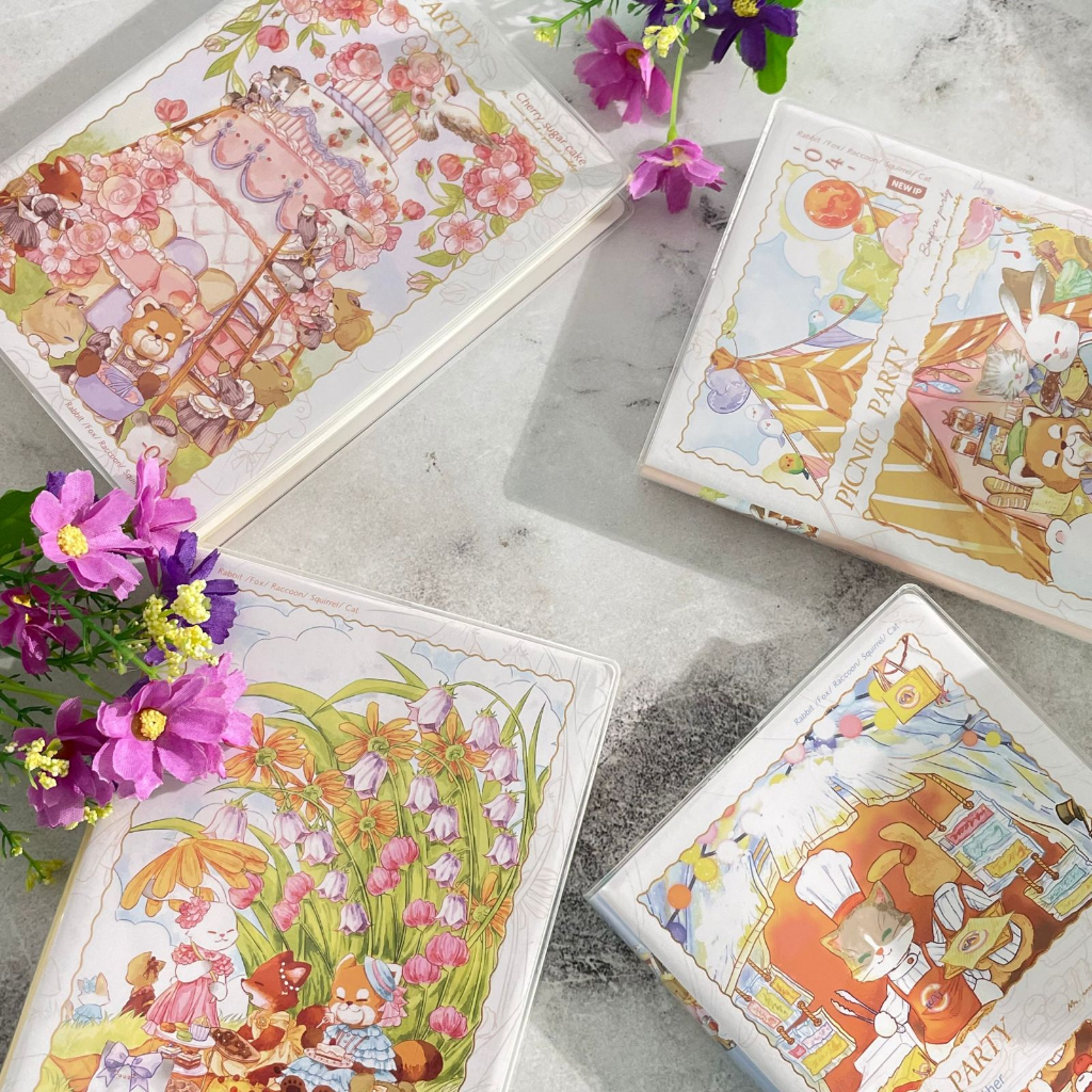 

Buku Diary Aesthetic ukuran A5 Kertas Full Colour 128 lbr Notebook Lucu Unik Model Picnic Party / Buku Catatan Lucu Kekinian Kualitas Terbaik bisa Grosir dan COD