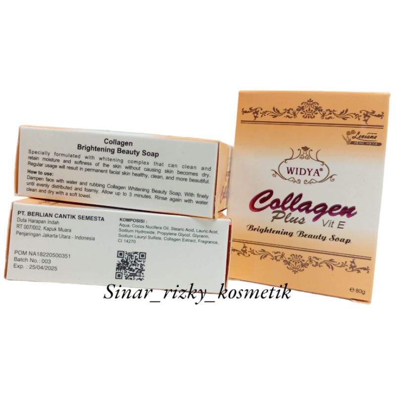 Sabun Leviana Collagen Widya Brightening 80g