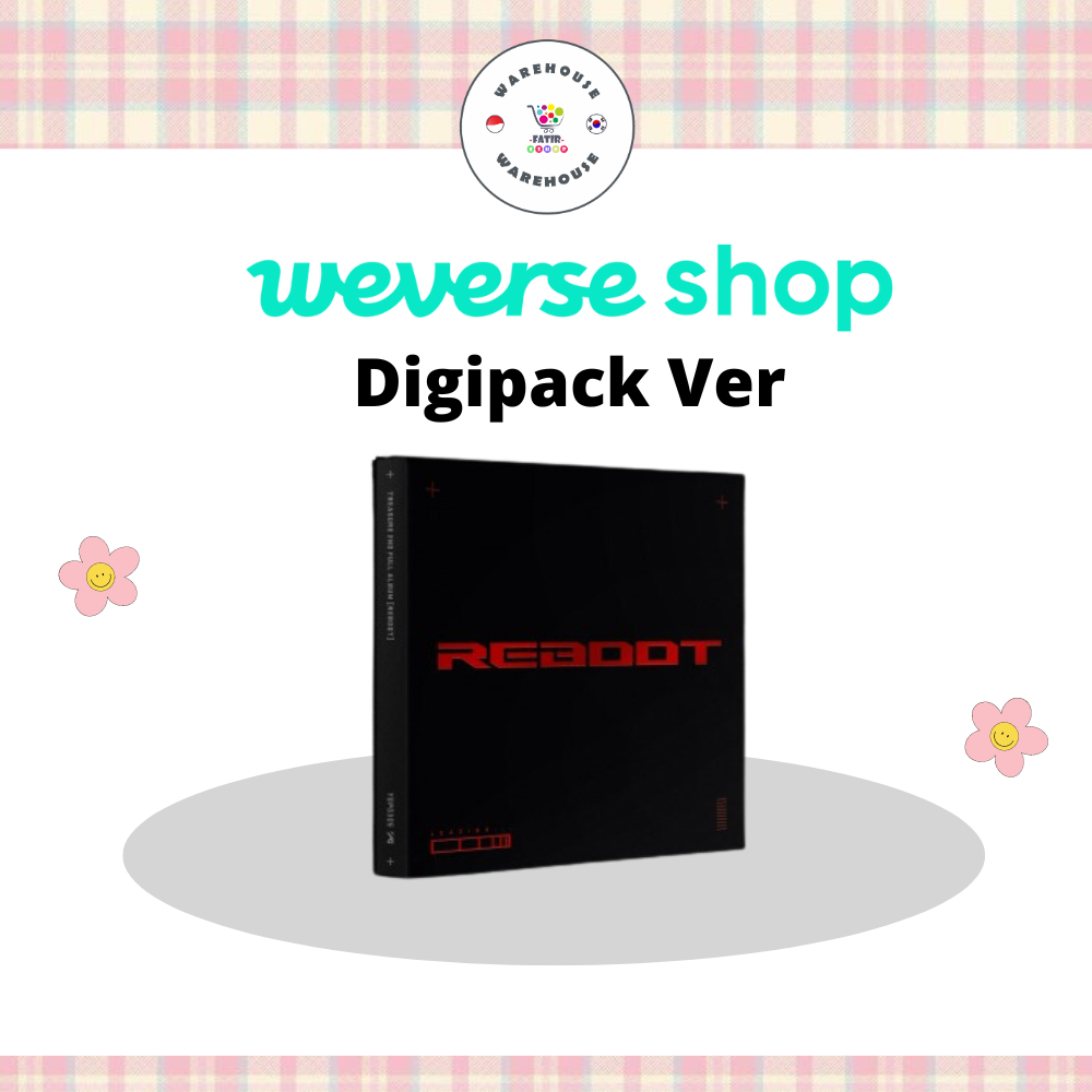 WEVERSE SHOP DIGIPACK Ver TREASURE 2nd Full Album REBOOT