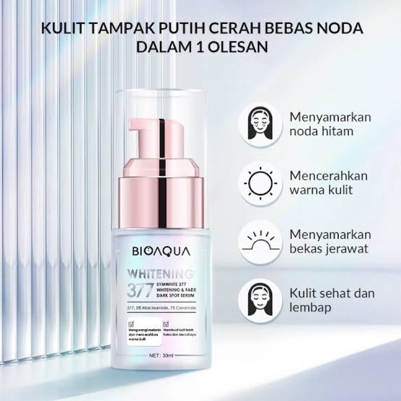 QEILA - BIOAQUA Whitening Symwhite 377 Glowing Series