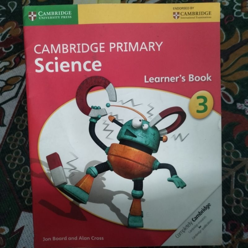 

Cambridge Primary Science Learner's Book Grade 3 || Buku Science untuk kelas 3SD/Grade 3/Primary 3