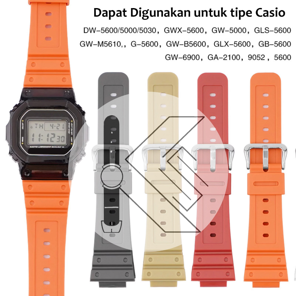 Tali jam tangan Casio G-SHOCK DW 5600