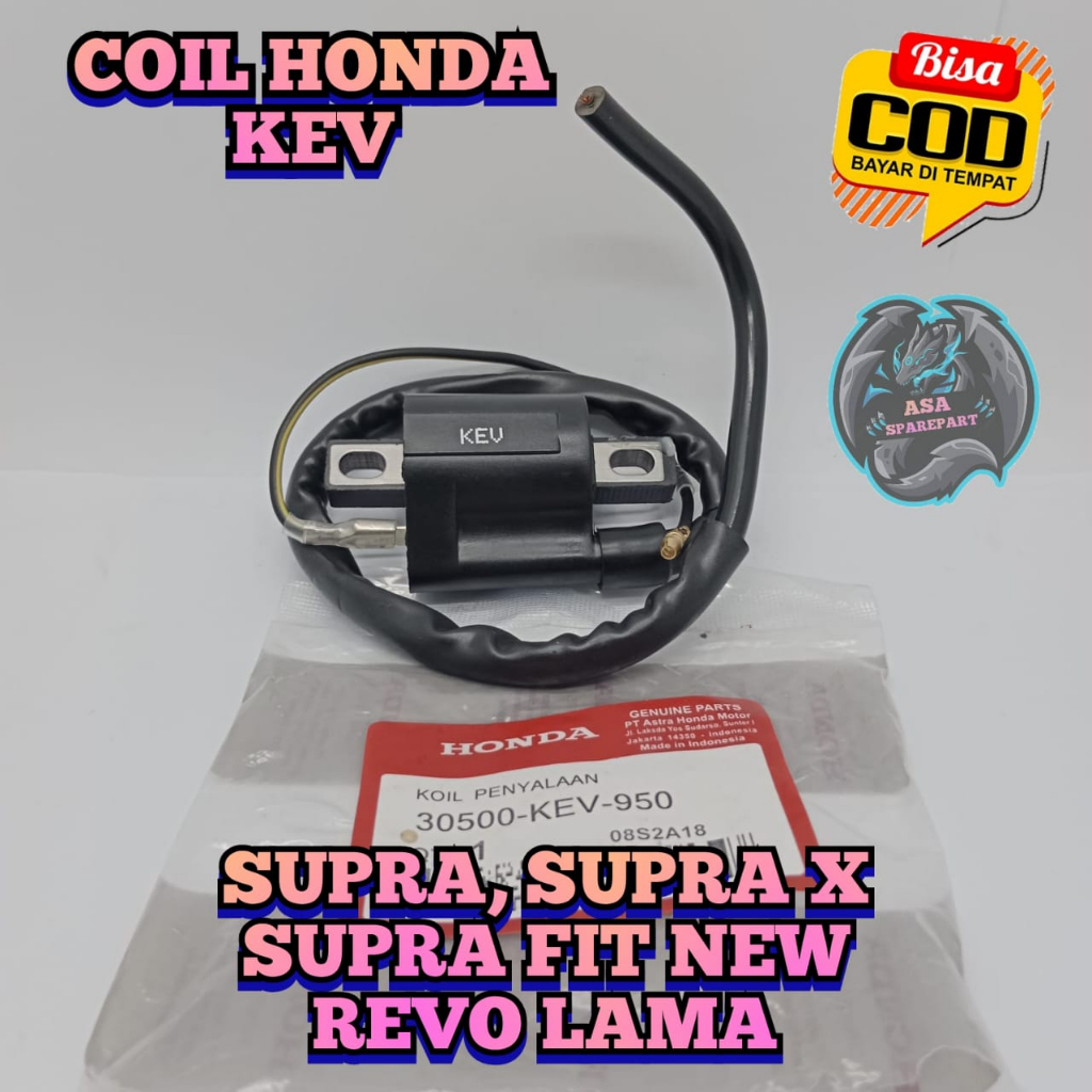 Coil Kev Motor Honda Astrea Grand , AStrea Legenda , Supra X 100 , Supra Fit Lama , Supra Fit New , 