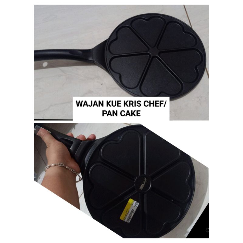 SALEEEEE WAJAN /CETAKAN KUE/PANCAKE LOVE  KRISCHEF MURAH ORIGINAL