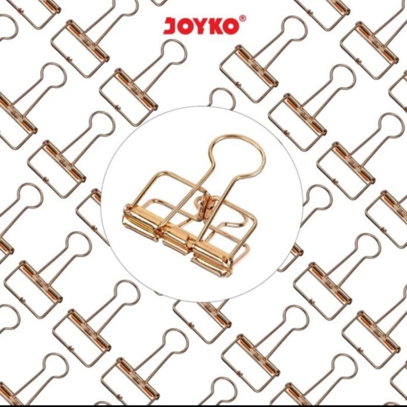 

Hollow Binder Clip Rose Gold H107RG (isi 8 pcs) / Penjepit kertas rose gold isi 8 pcs / Binder clip rose gold