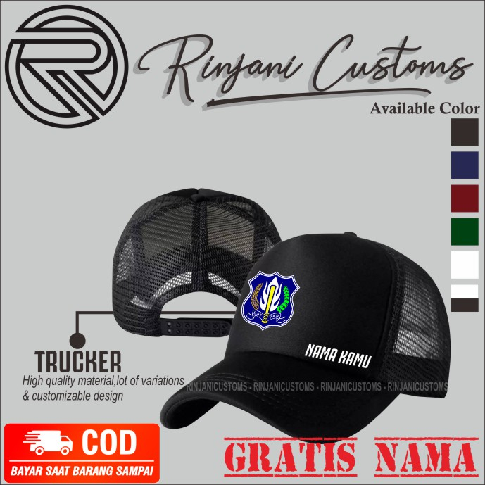 TOPI JARING SECURITY GRATIS NAMA - TOPI SATPAM - TOPI KEREN MURAH BISA CUSTOM GAMBAR