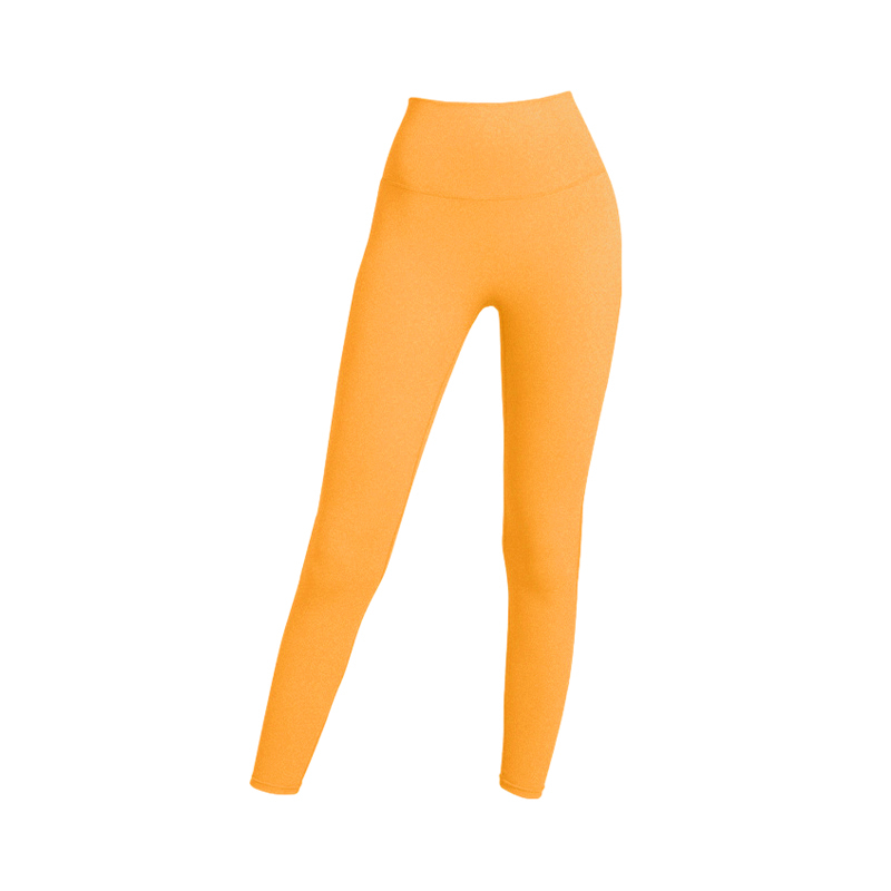 Legging Jogger Yoga Pinggang Tinggi / Celana Yoga Warna Polos Wanita dengan Lapisan Dasar Olahraga All-Size