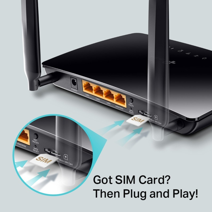 Wireless Router TP-LINK TL-MR6400 3G / 4G Router