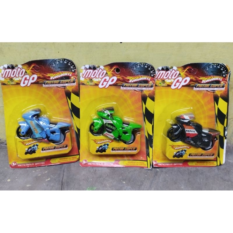 Mainan Moto GP Miniatur Sepeda Sport Moto GP /Miniatur Sepeda Driving Dustance Transparan Mainan Koleksi Keluarga Murah Meriah