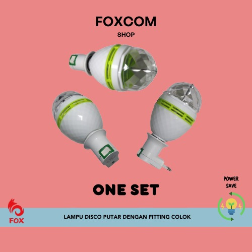 Lampu Disco / Lampu Disco Putar / Lampu Disco LED Full Warna / Lampu Hias