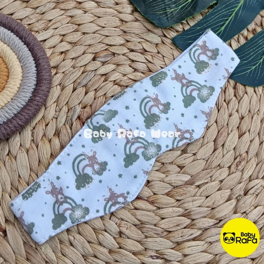 3 Pcs Kacamata Jemur Bayi Penutup dan Pelindung Mata Bayi Serian HIJAU merk SNI Bolo - Bolo