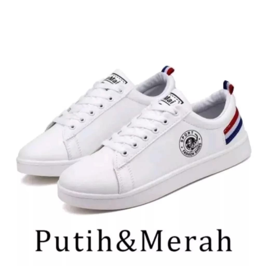 Sepatu Pria Putih Hitam Sepatu Putih Cowok Keren Terbaru 2023 Sepatu Terlaris Model Terbaru 2023 Sep