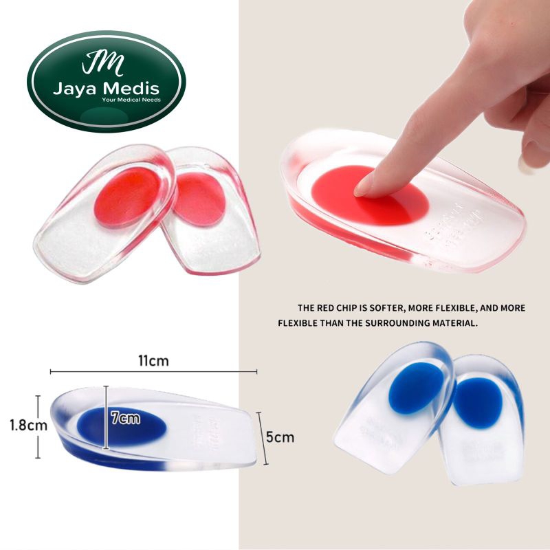 PELINDUNG TUMIT INSOLE GEL SILICONE