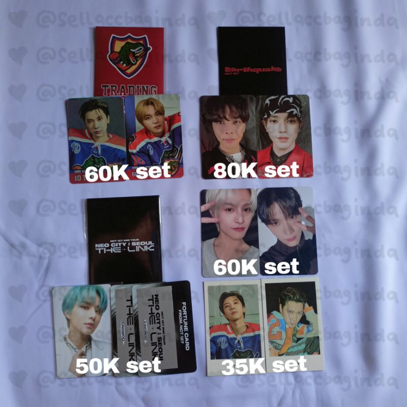 PHOTOCARD PC DREAM 127 WAYV TRADING CARD FORTUNE SCRATCH THE LINK EARTHQUAKE 90'S LOVE EARTHQUAKE BI