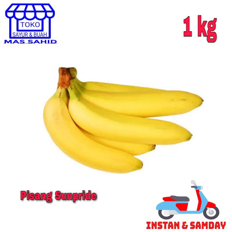

Buah Pisang Sunpride 1 kg