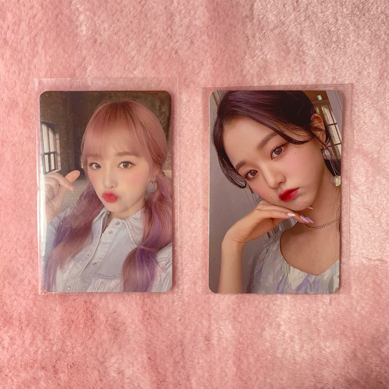 Wonyoung photocard & Yena photocard [OFFICIAL]
