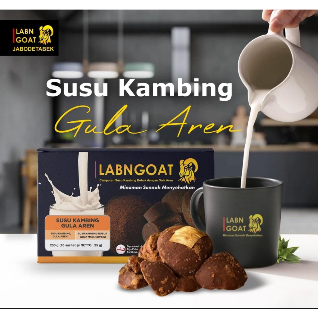 

Susu Kambing LABN GOAT plus Gula Aren