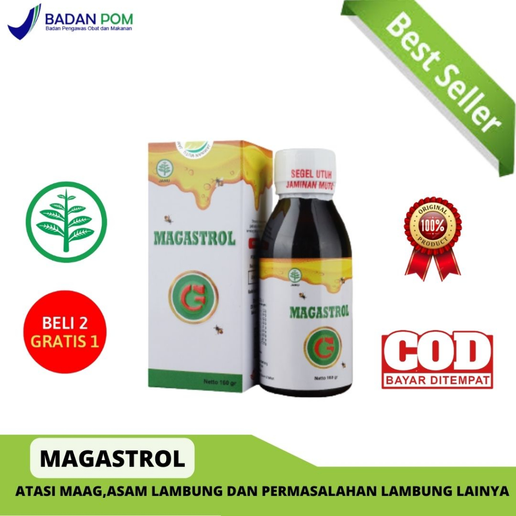 MADU LAMBUNG MAGASTROL FORTE / ATASI MAAG DAN ASAM LAMBUNG ALAMI