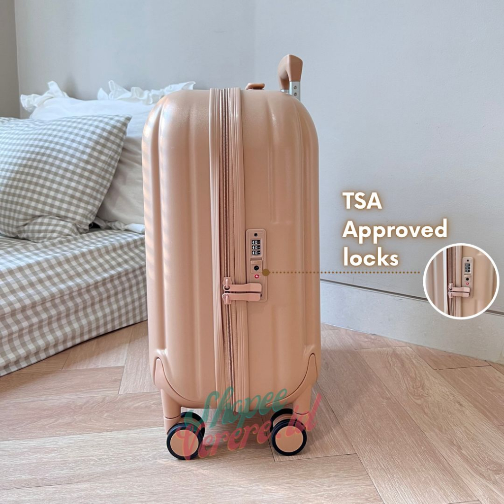 Joshee Koper Bread Series Koper Size 20 Inch Koper Cabin TSA Lock