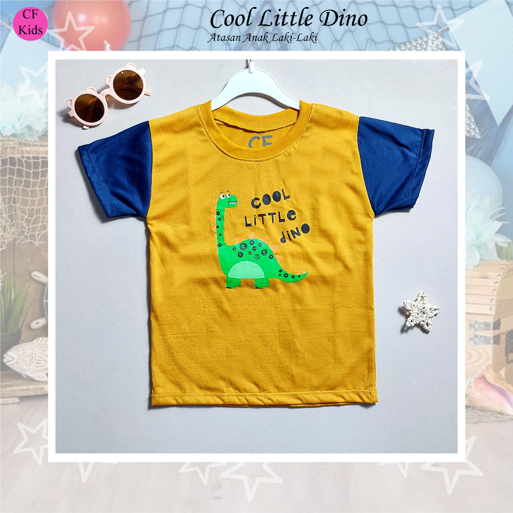 CF Kids Atasan Kaos Anak Laki-Laki Cute Little Dino