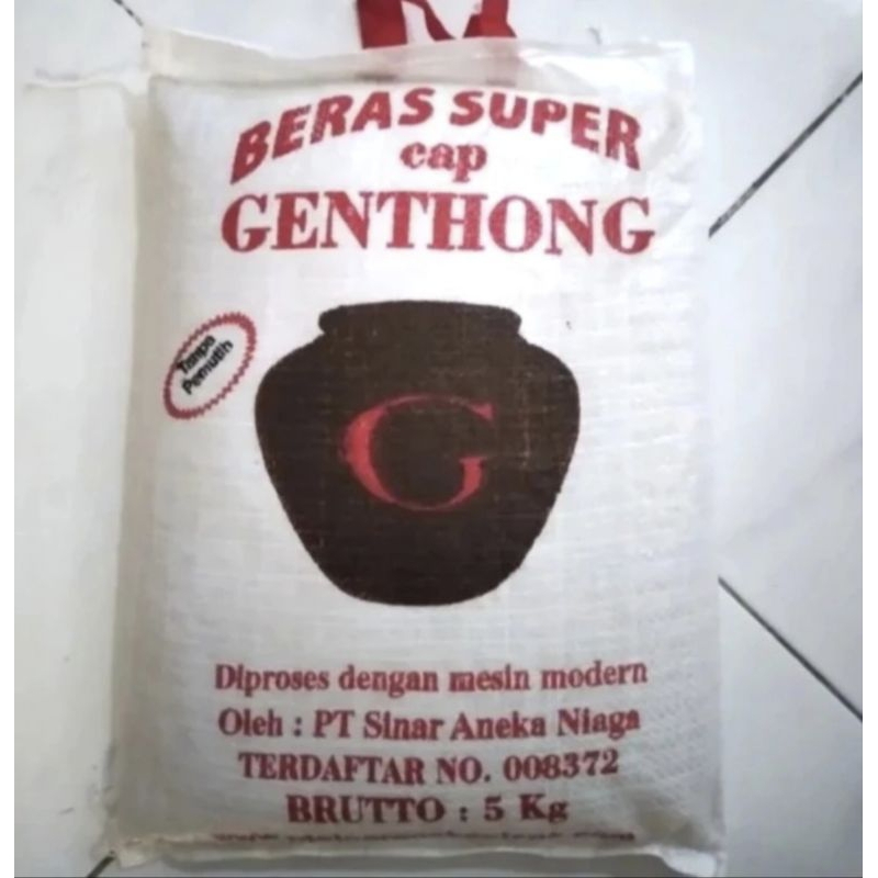 

BERAS CAP GENTONG 5KG