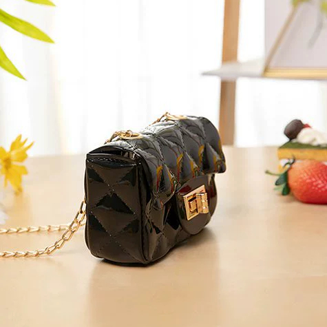 OSM JKT T5888 Tas Jelly Selempang Mini / Tas Sling Bag Jelly Polos Gaya Korea Import / Tas Selempang Wanita / Slingbag Wanita