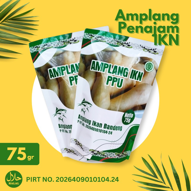 

Amplang Bandeng IKN Penajam 75gr || Oleh-Oleh Khas Penajam Amplang Bu Kasma