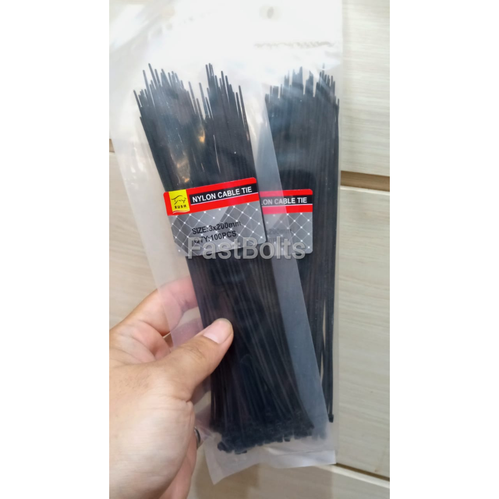 

Kabel Ties 2.5 x 150mm 15cm isi 100pcs Tali Tis / Insulok