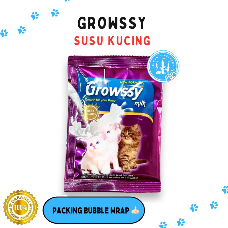 Growssy / Growwsy Cat / Susu Kucing / Susu Kucing Growssy / Growsy / Growssy Satuan