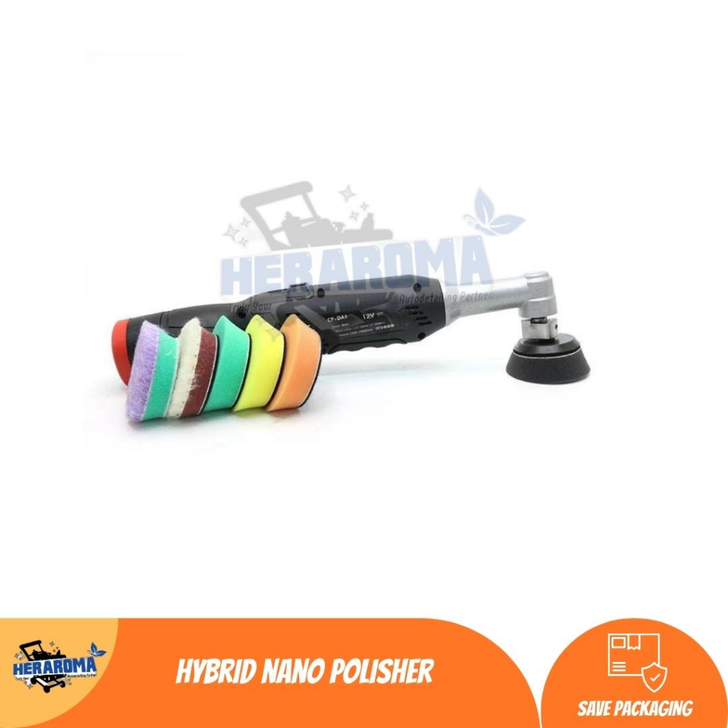 Nano polisher / mesin poles cordless / mesin poles rotary dual action