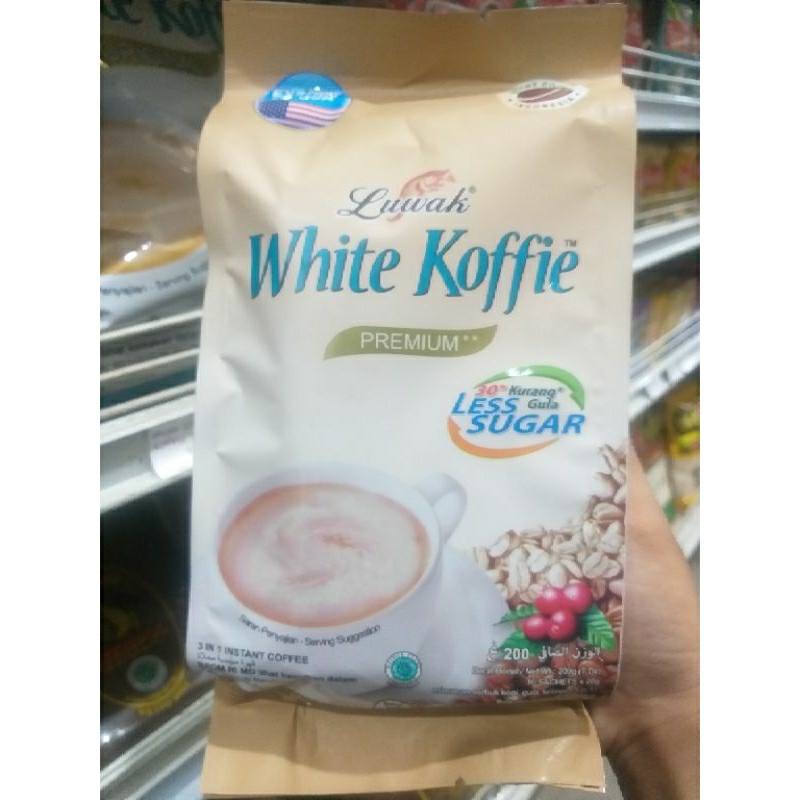 

LUWAK WHITE KOFFIE PREMIUM 200GR